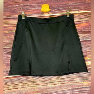 Adidas Black Skorts. Size 10.